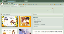 Desktop Screenshot of hana-kimi-fan-club.deviantart.com