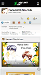 Mobile Screenshot of hana-kimi-fan-club.deviantart.com