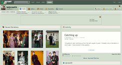 Desktop Screenshot of ladyrose04.deviantart.com