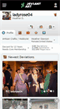 Mobile Screenshot of ladyrose04.deviantart.com