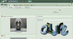 Desktop Screenshot of ozyre.deviantart.com