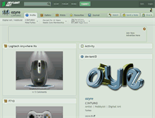 Tablet Screenshot of ozyre.deviantart.com