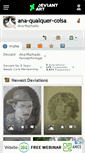Mobile Screenshot of ana-qualquer-coisa.deviantart.com