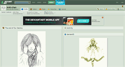 Desktop Screenshot of anki-chan.deviantart.com