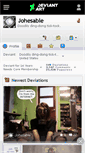 Mobile Screenshot of johesable.deviantart.com