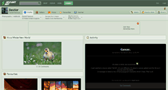 Desktop Screenshot of dexxor.deviantart.com