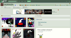 Desktop Screenshot of club-darkrai-fans.deviantart.com