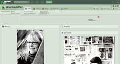 Desktop Screenshot of phoenixoutofhell.deviantart.com
