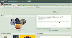 Desktop Screenshot of namath1968.deviantart.com