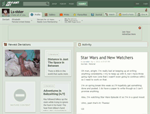 Tablet Screenshot of ls-sister.deviantart.com
