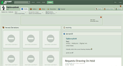 Desktop Screenshot of fukinwork44.deviantart.com