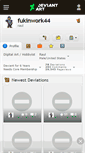 Mobile Screenshot of fukinwork44.deviantart.com