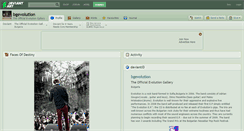 Desktop Screenshot of bgevolution.deviantart.com