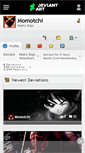 Mobile Screenshot of momotchi.deviantart.com
