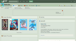 Desktop Screenshot of kanto-dex.deviantart.com