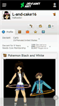 Mobile Screenshot of l-and-cake16.deviantart.com