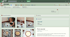 Desktop Screenshot of famousgir.deviantart.com