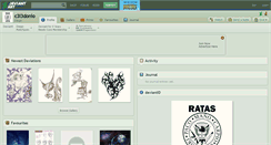 Desktop Screenshot of c3l3donio.deviantart.com