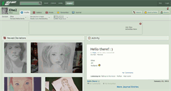 Desktop Screenshot of elise2.deviantart.com