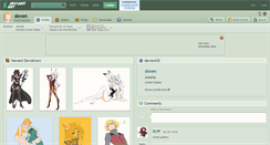 Desktop Screenshot of doven.deviantart.com