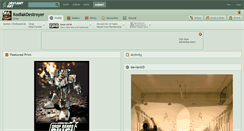 Desktop Screenshot of kodiakdestroyer.deviantart.com