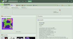 Desktop Screenshot of icocacolai.deviantart.com