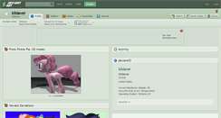 Desktop Screenshot of kildaver.deviantart.com
