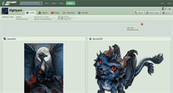 Desktop Screenshot of nightpark.deviantart.com
