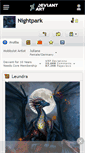 Mobile Screenshot of nightpark.deviantart.com