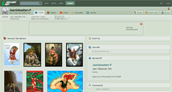 Desktop Screenshot of jeansebastien-p.deviantart.com