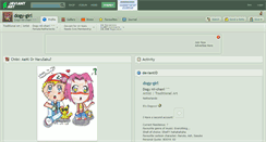 Desktop Screenshot of dogy-girl.deviantart.com
