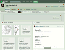 Tablet Screenshot of pictureperfect246.deviantart.com