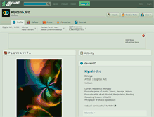 Tablet Screenshot of kiyoshi-jiro.deviantart.com