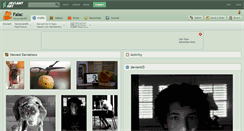 Desktop Screenshot of falac.deviantart.com