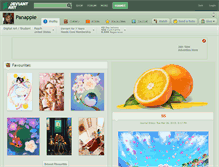 Tablet Screenshot of panapple.deviantart.com