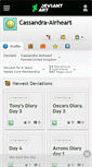 Mobile Screenshot of cassandra-airheart.deviantart.com