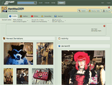 Tablet Screenshot of manmisa2009.deviantart.com