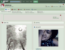 Tablet Screenshot of nobletree.deviantart.com