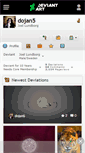 Mobile Screenshot of dojan5.deviantart.com