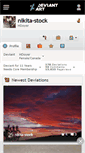 Mobile Screenshot of nikita-stock.deviantart.com