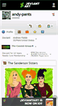 Mobile Screenshot of andy-pants.deviantart.com