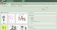 Desktop Screenshot of froopie.deviantart.com