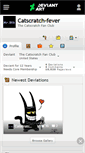 Mobile Screenshot of catscratch-fever.deviantart.com