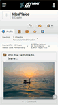 Mobile Screenshot of missplaice.deviantart.com