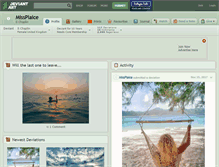 Tablet Screenshot of missplaice.deviantart.com
