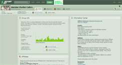 Desktop Screenshot of monster-hunter-cafe.deviantart.com
