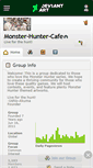 Mobile Screenshot of monster-hunter-cafe.deviantart.com