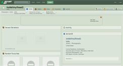 Desktop Screenshot of insidexmyxhead2.deviantart.com