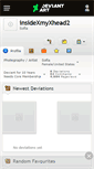 Mobile Screenshot of insidexmyxhead2.deviantart.com