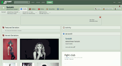 Desktop Screenshot of fantokh.deviantart.com